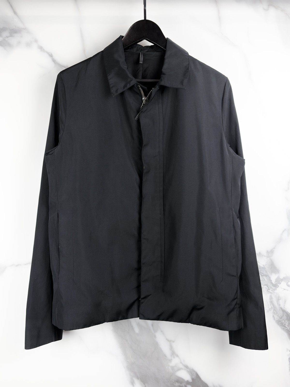 Dior × Hedi Slimane SS03 Dior Homme Follow Me Hedi Slimane Silk Zip Jacket Size US M / EU 48-50 / 2 - 1 Thumbnail