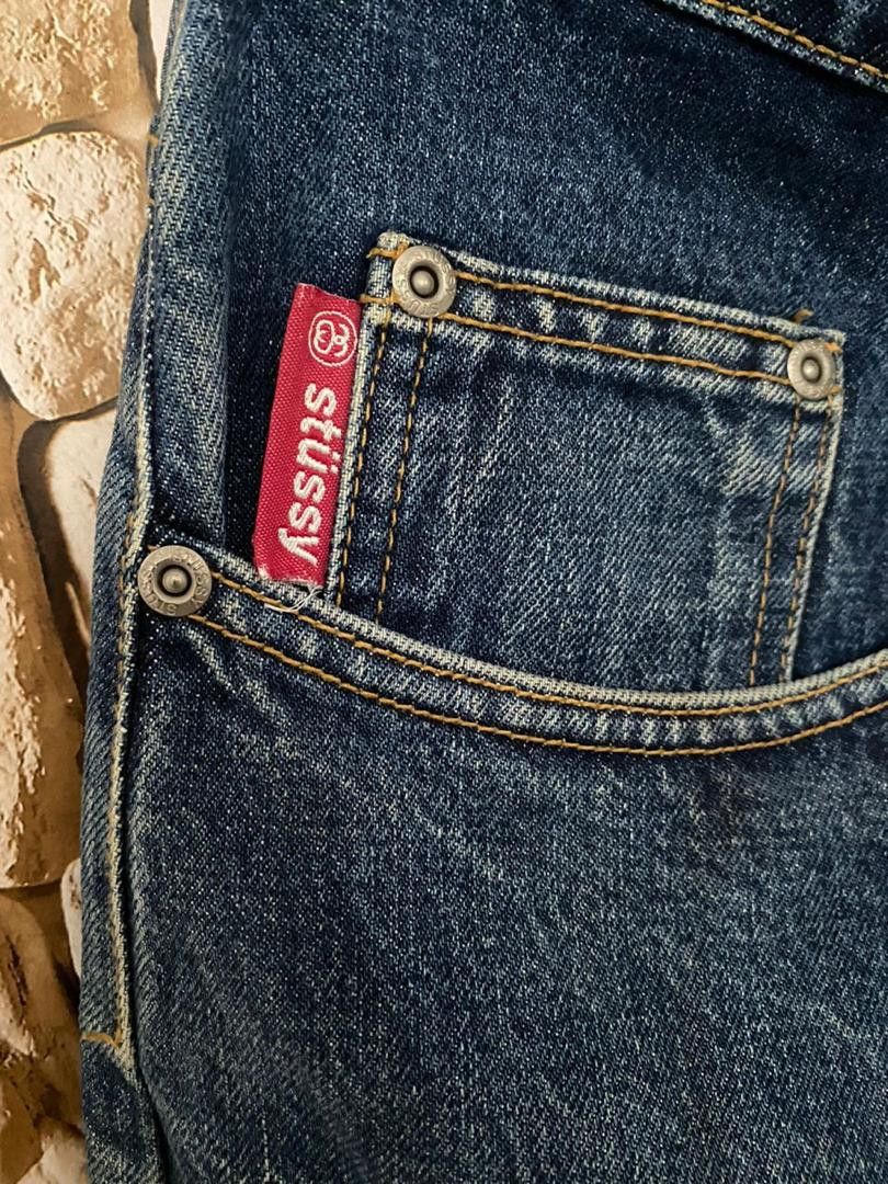 Stussy × Vintage Vintage Stussy Workwear International N.Y.L.T.L.A Jeans Size US 32 / EU 48 - 5 Thumbnail