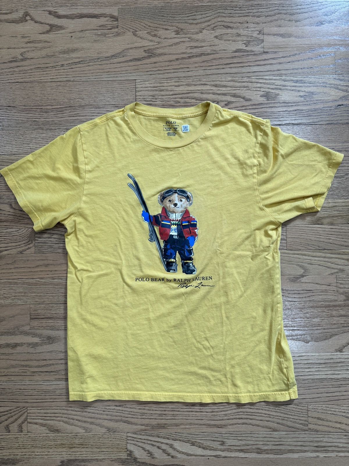 Polo Ralph Lauren Polo Ralph Lauren Boy's Polo Bear Graphic Print Short Sleeve Size US XS / EU 42 / 0 - 1 Thumbnail