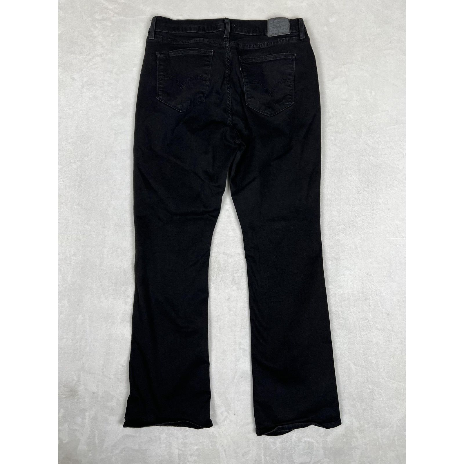 Levi's Levis 517 Jeans Women's 14 Black Classic Bootcut Stretch Den Size 32" / US 10 / IT 46 - 6 Thumbnail