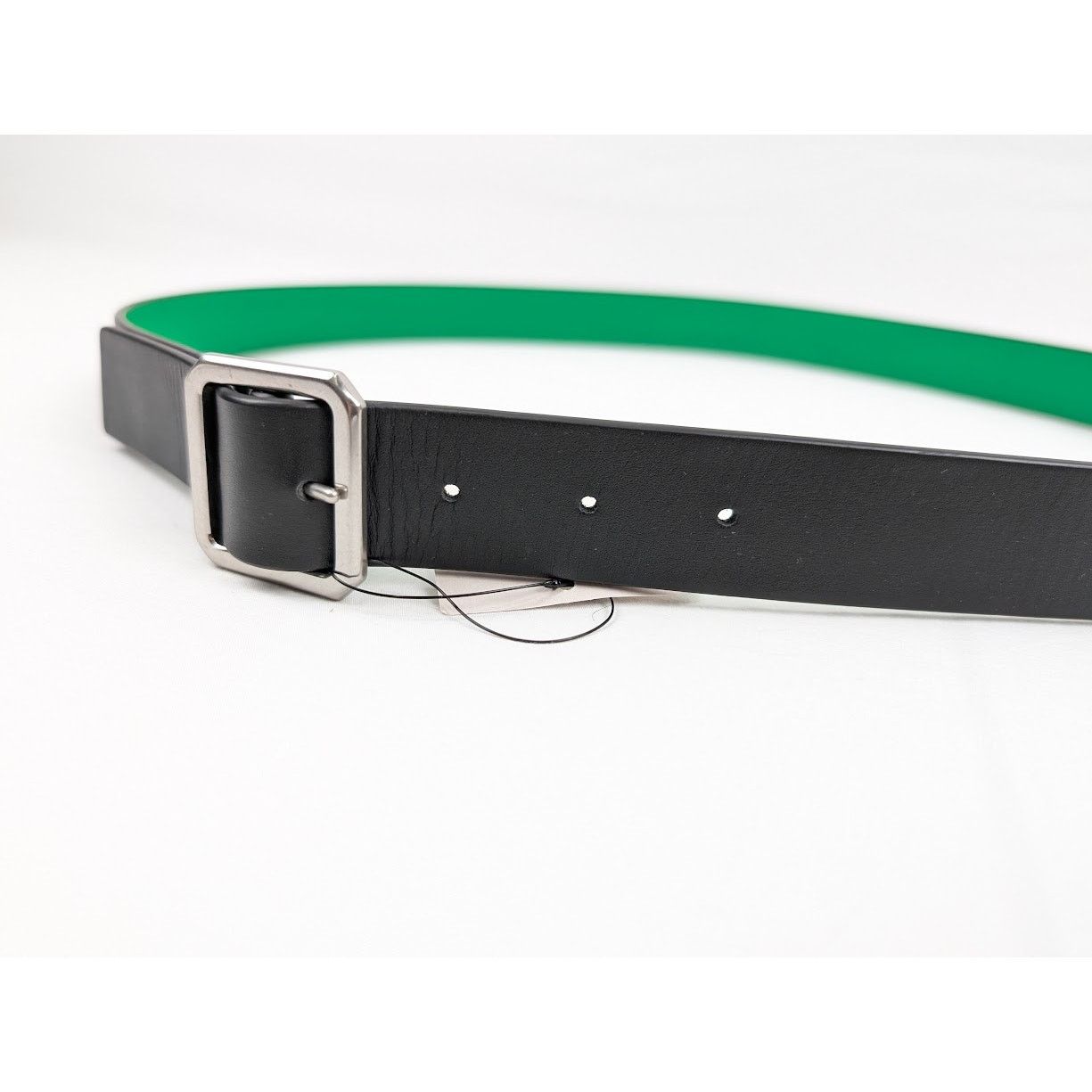 Bottega Veneta o1rshd1 Q:2 / Size: 110 / Cintura Belt in Nero/Electric Blue Size 42 - 12 Thumbnail