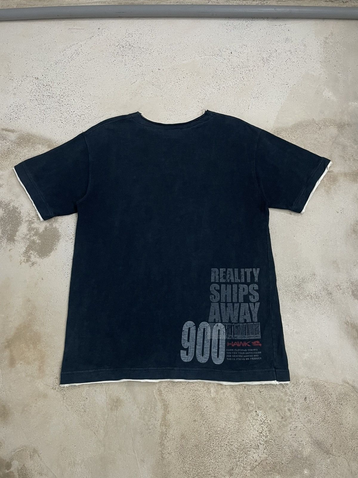 Tony Hawk × Vintage Vintage Tony Hawk Y2K Skate Scene Wording Layered Tee Size US L / EU 52-54 / 3 - 12 Thumbnail