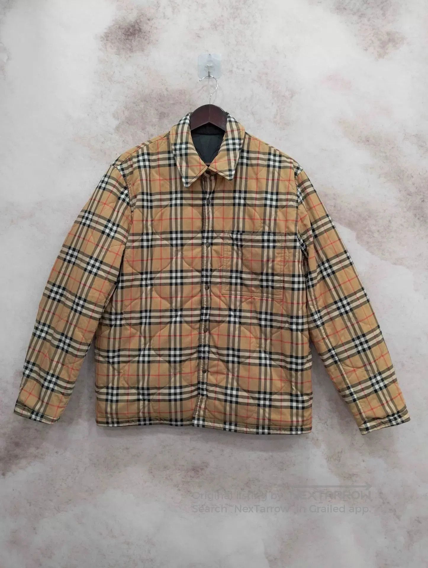 Burberry Black Quilted Button. Size US S / EU 44-46 / 1 - 3 Thumbnail