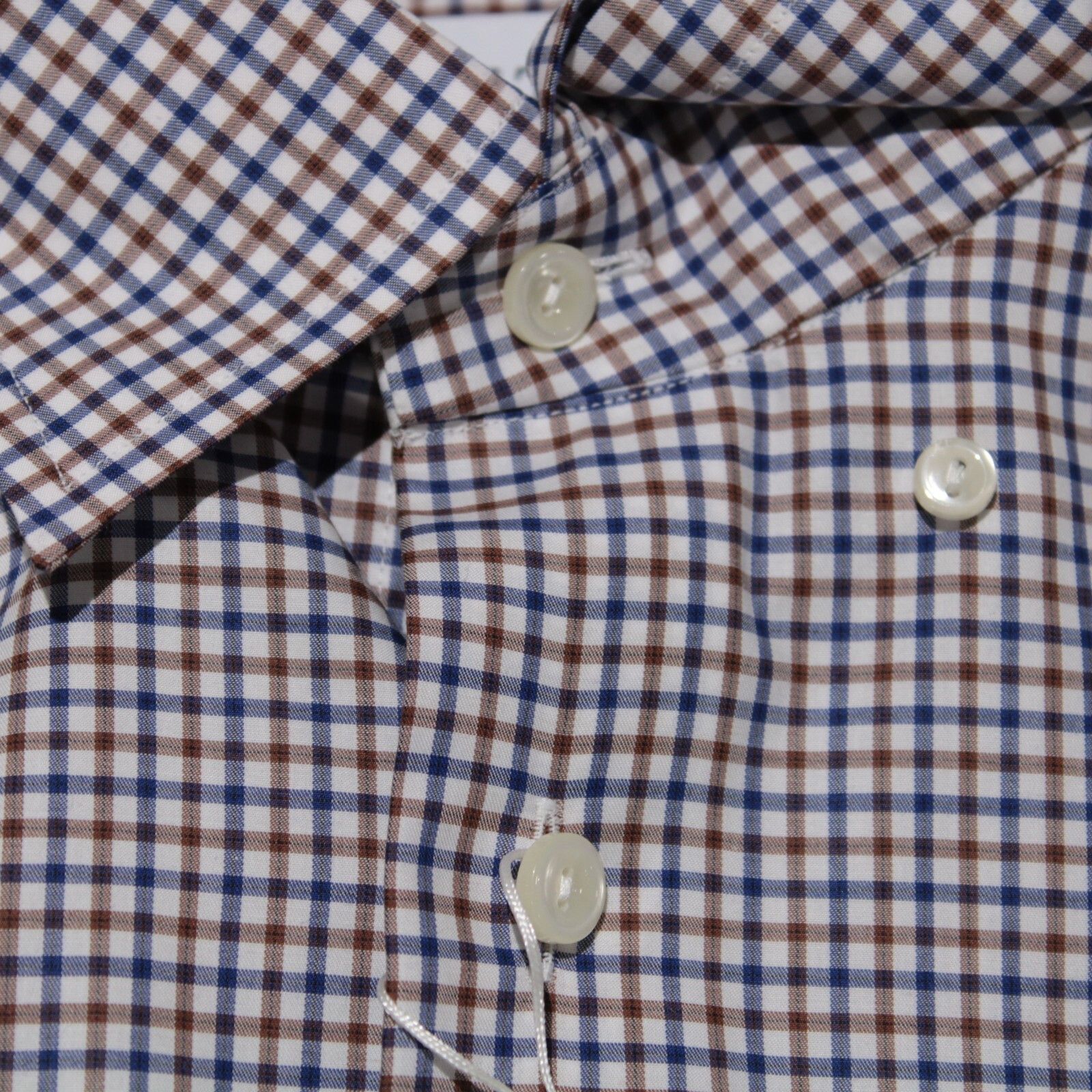 Eton Eton New with tags Shirt Size XL US In Brown Size US XL / EU 56 / 4 - 4 Thumbnail