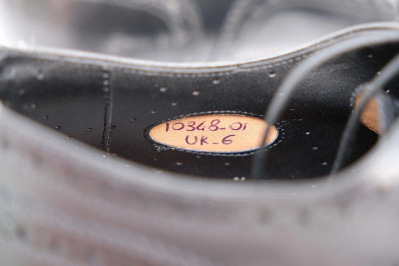 Santoni Santoni Black Leather Oxford Shoes UK 6 US 7 EU 40 Size US 7 / EU 40 - 4 Thumbnail