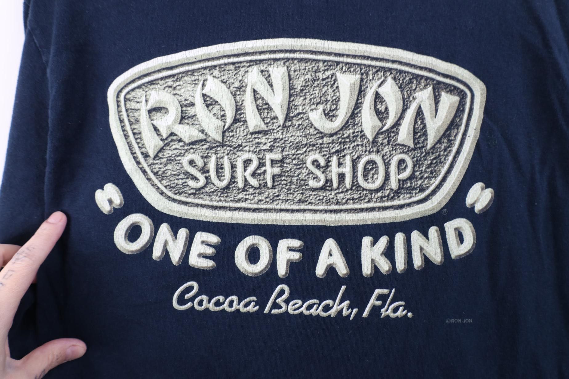 Vintage Vintage Ron Jon Surf Shop Long Sleeve T-Shirt Navy Blue Size US S / EU 44-46 / 1 - 15 Thumbnail