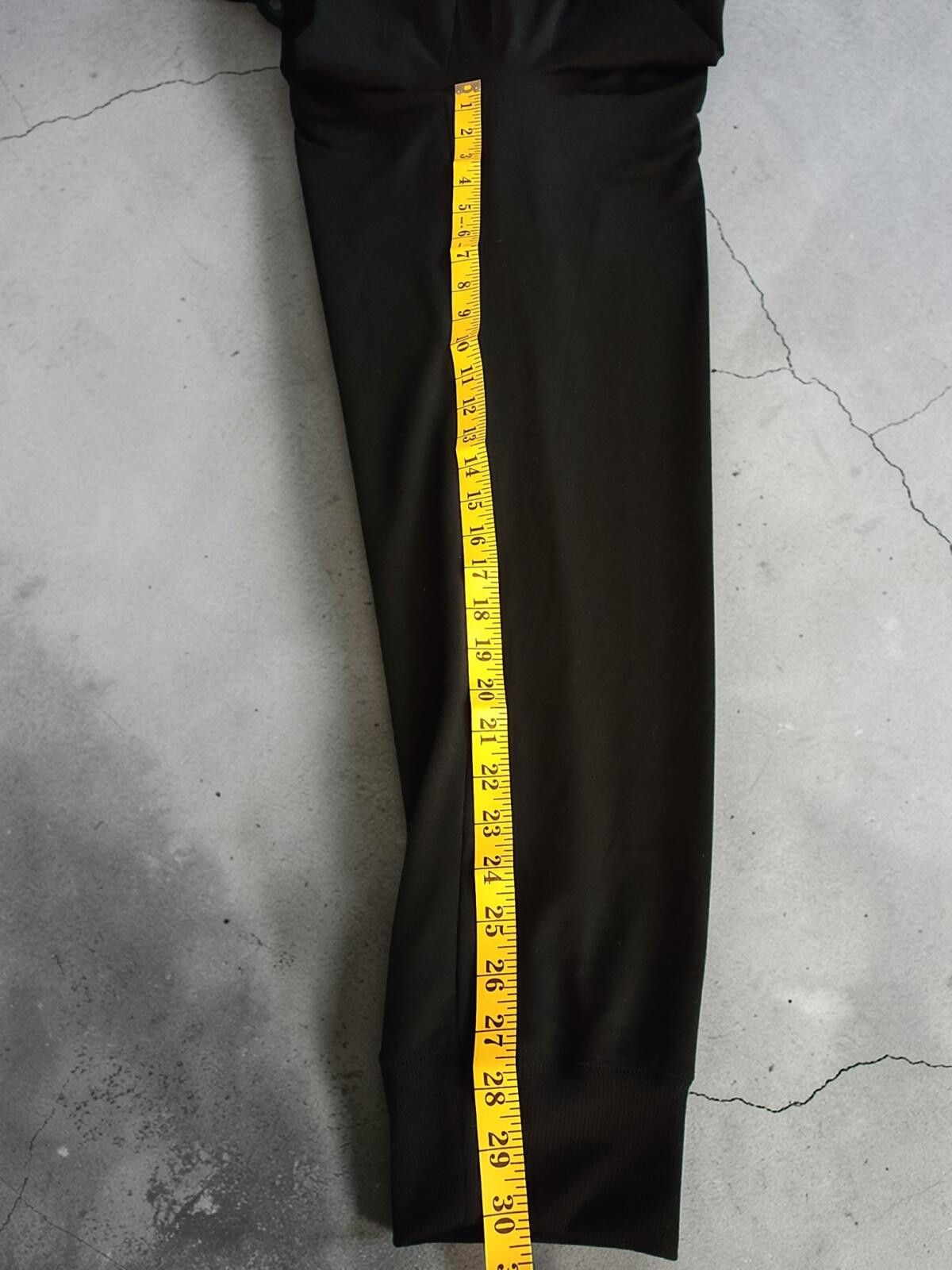 Jennifer Lopez Jenni Intimates Leopard Print Striped Black Jogger Pants - M Size 32" / US 10 / IT 46 - 6 Thumbnail