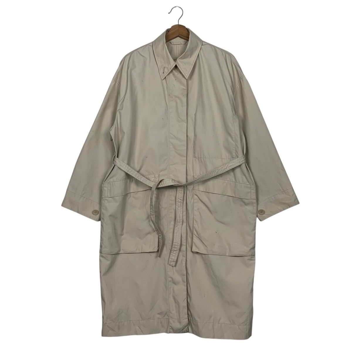 Lemaire × Uniqlo Uniqlo U Lemaire Belted Overcoat Size US M / EU 48-50 / 2 - 1 Thumbnail
