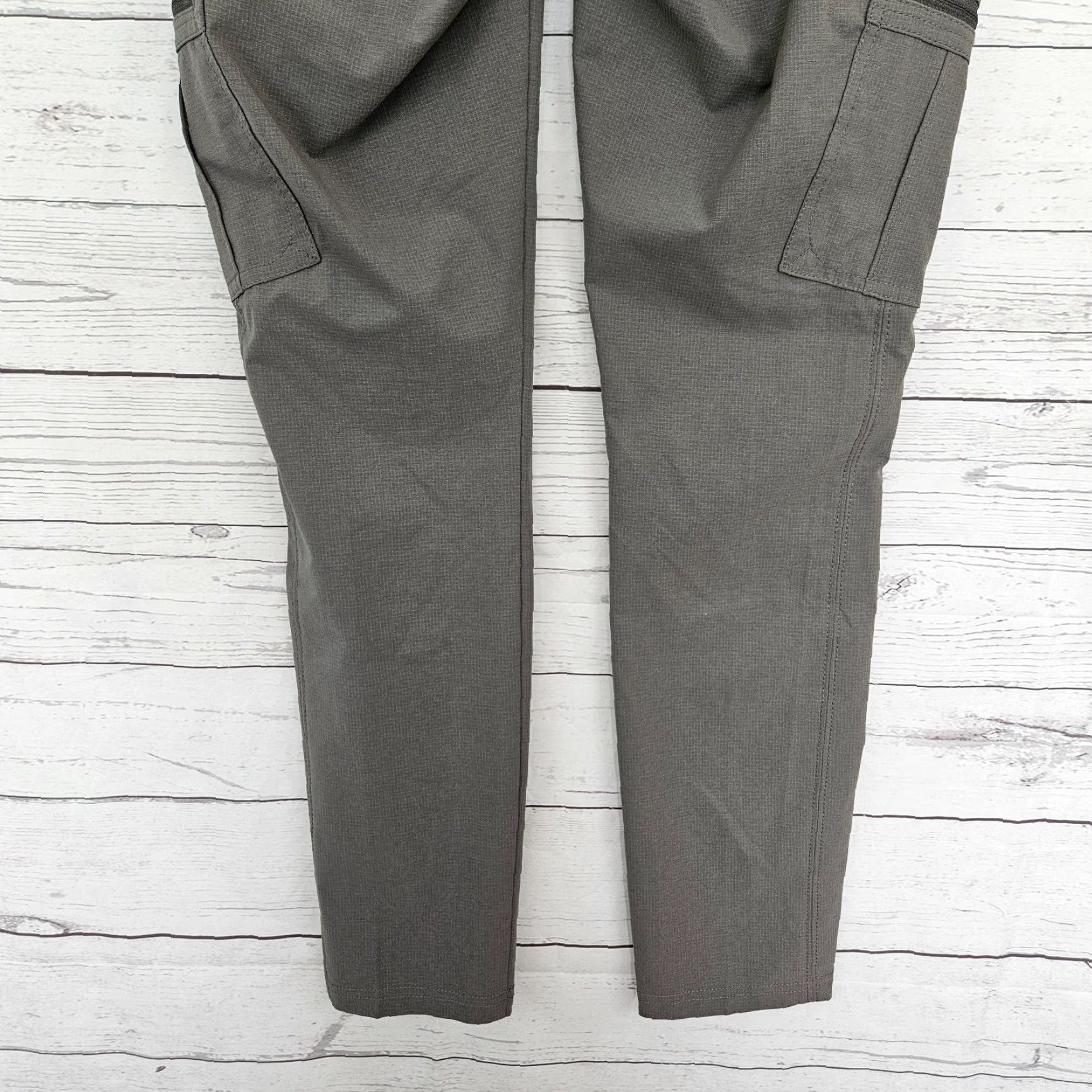 Vintage Kuhl Womens Horizn Skinny Pants Sz 2 Short Gray Cargo Pockets Low Rise Size 26" / US 2 / IT 38 - 5 Thumbnail