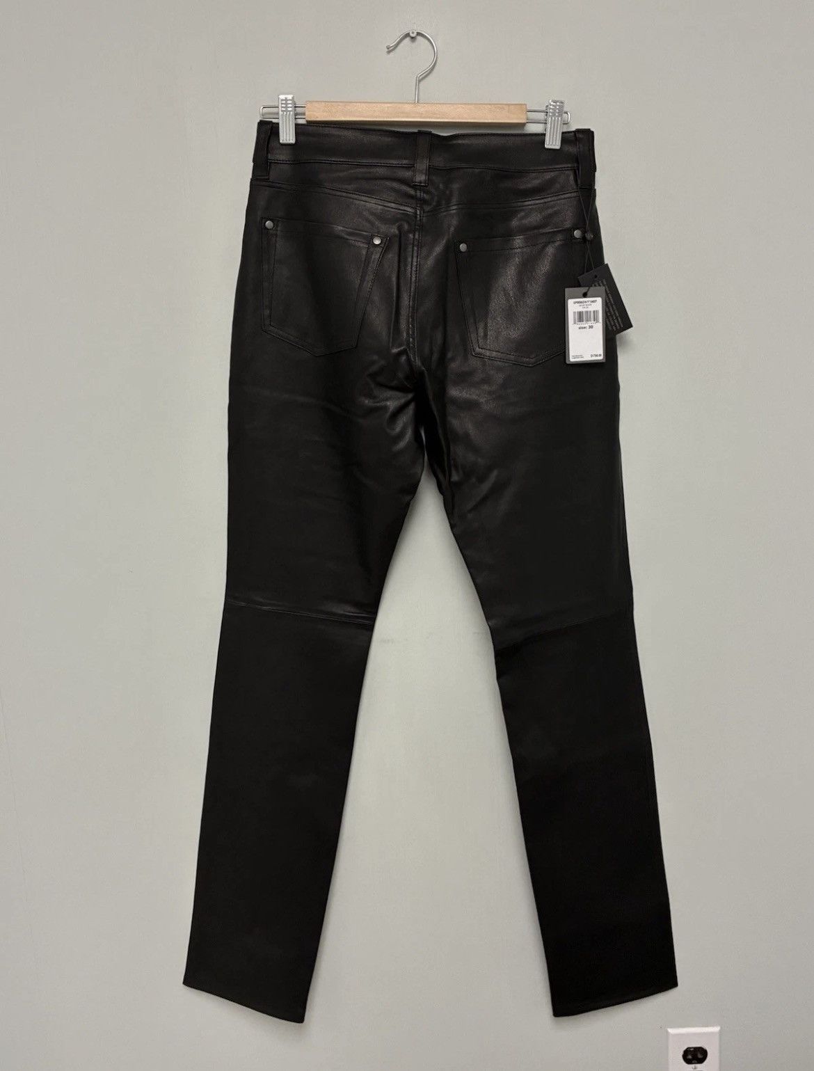John Varvatos Rocker Leather pants. 30 Size US 30 / EU 46 - 6 Thumbnail