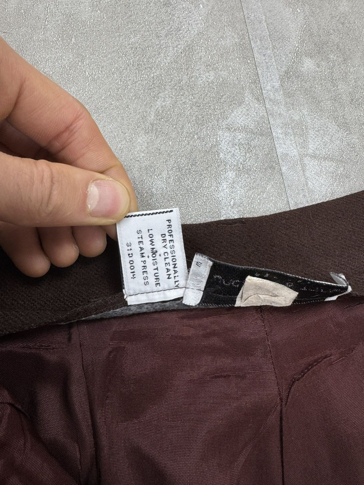 Other Fundamental things wool brown pleated trousers pants Size 24" / US 00 / IT 34 - 6 Thumbnail