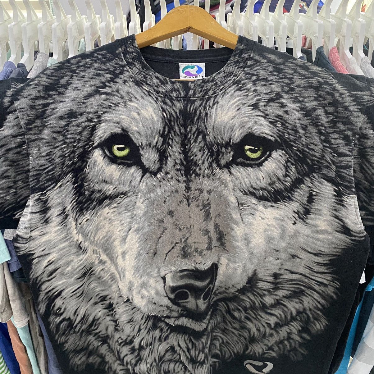 Liquid Blue Vintage 90’s Artic Wolf American Wildlife Size US XL / EU 56 / 4 - 3 Thumbnail