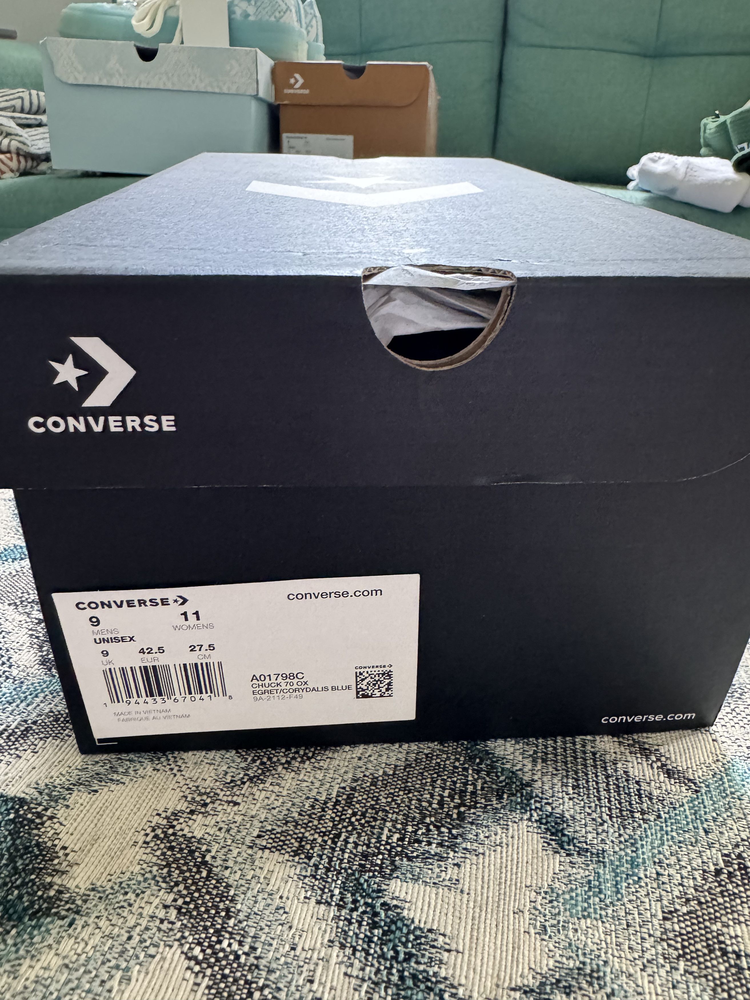 image of Golf Wang Egret / Corydalis Shoes in Egret/Corydalis, Men's (Size 9)