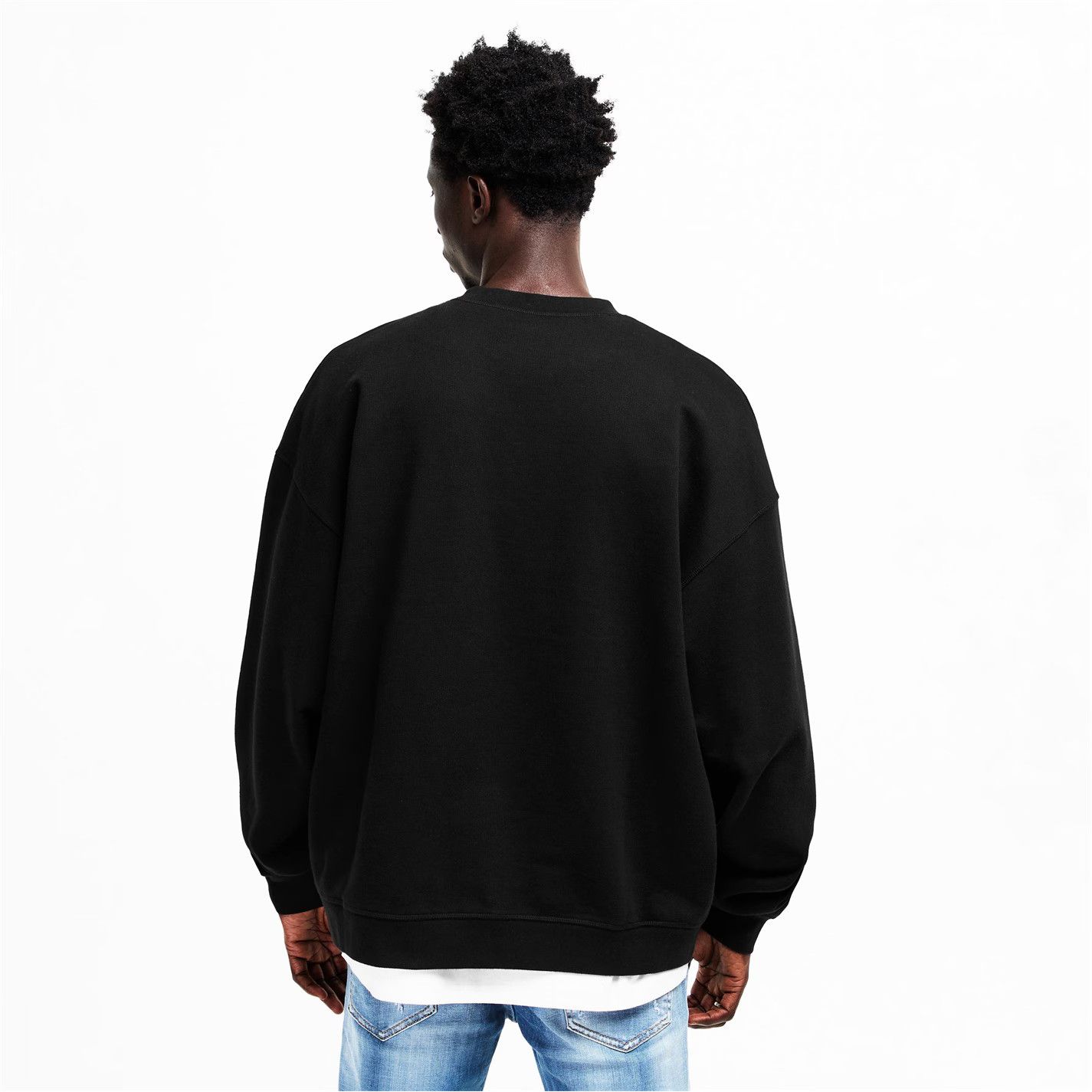 Dsquared2 o1g2r1mq0426 Big Signature Crew Sweatshirt in Black Size US XL / EU 56 / 4 - 5 Thumbnail