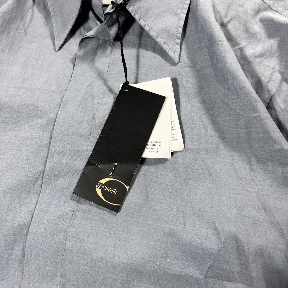 Roberto Cavalli Roberto Cavalli Shirt with Cufflinks Button Up Longsleeve Size US L / EU 52-54 / 3 - 8 Thumbnail