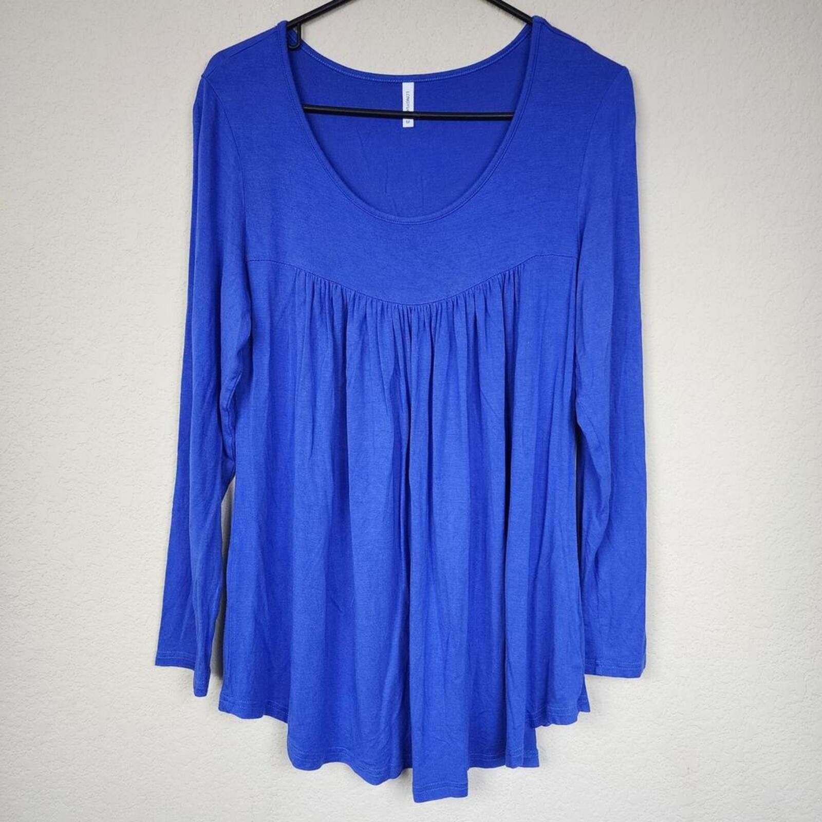 Other Medium Blue Blouse Size M / US 6-8 / IT 42-44 - 1 Thumbnail