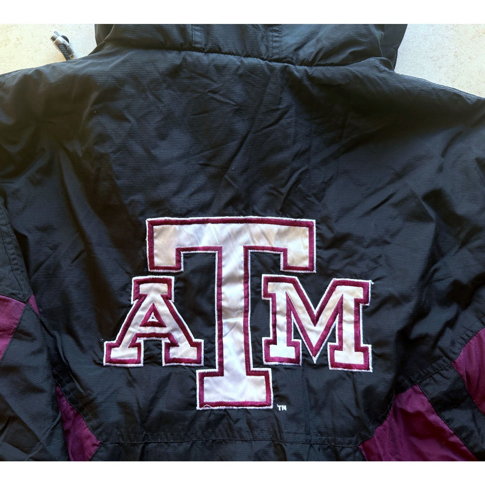 NCAA × Starter UT Texas Longhorns 90s puffer XL blk orange NCAA vtg Size US XL / EU 56 / 4 - 5 Thumbnail