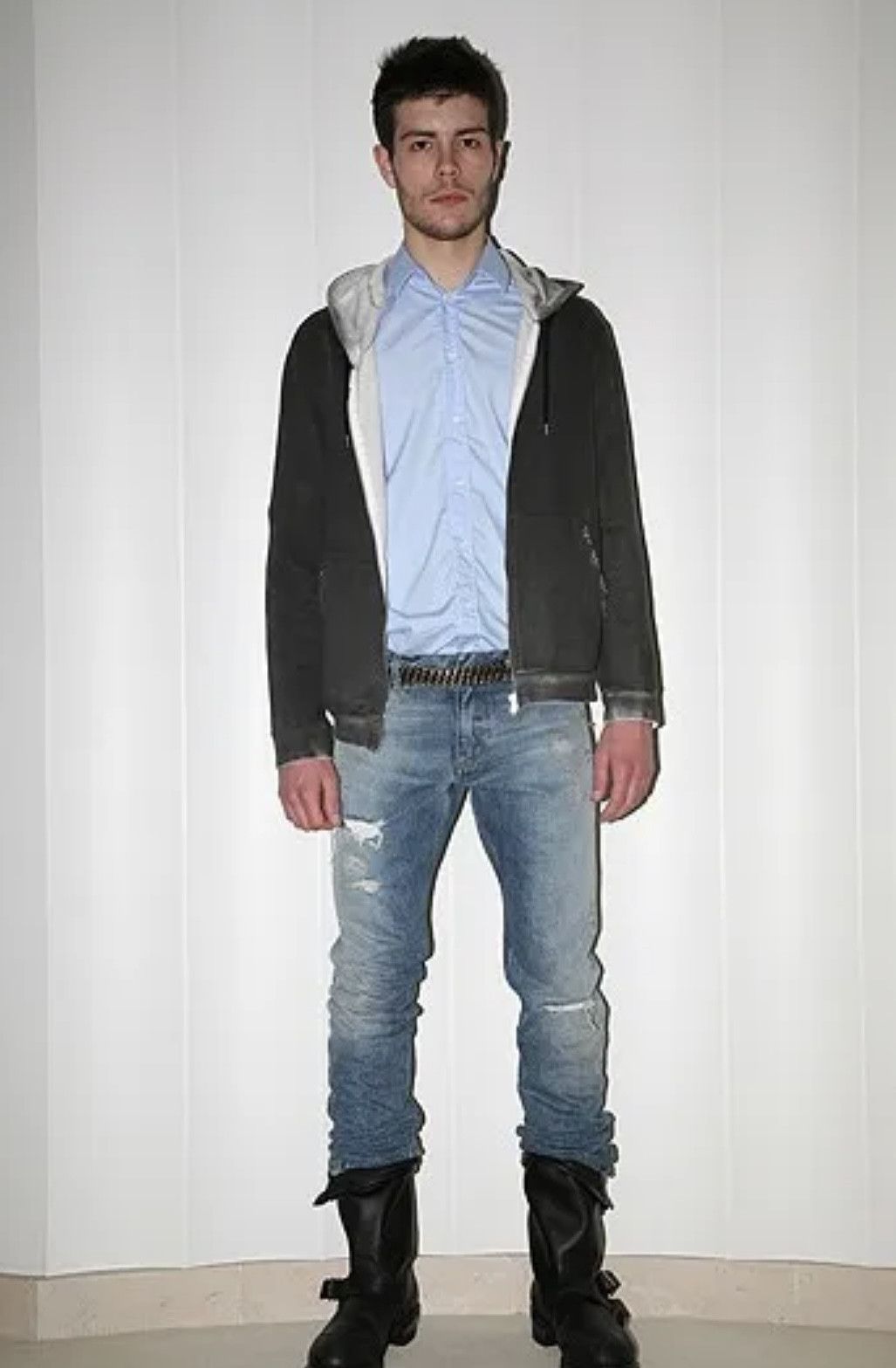 Balmain Balmain Decarnin Era Button Down Collar Shirt Size US S / EU 44-46 / 1 - 9 Thumbnail