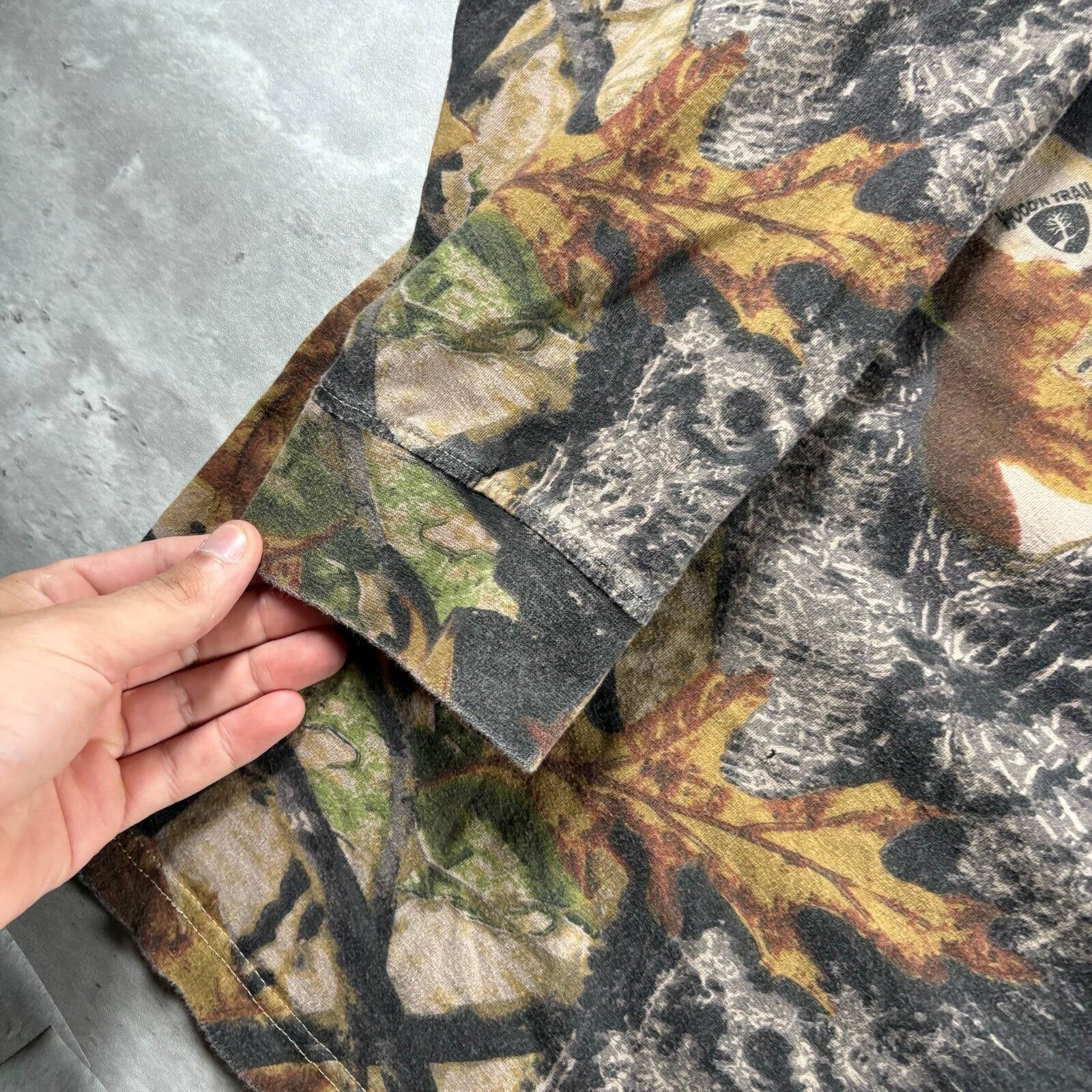 Mossy Oaks Vintage heavyweight real tree camo long sleeve Size US XL / EU 56 / 4 - 4 Thumbnail