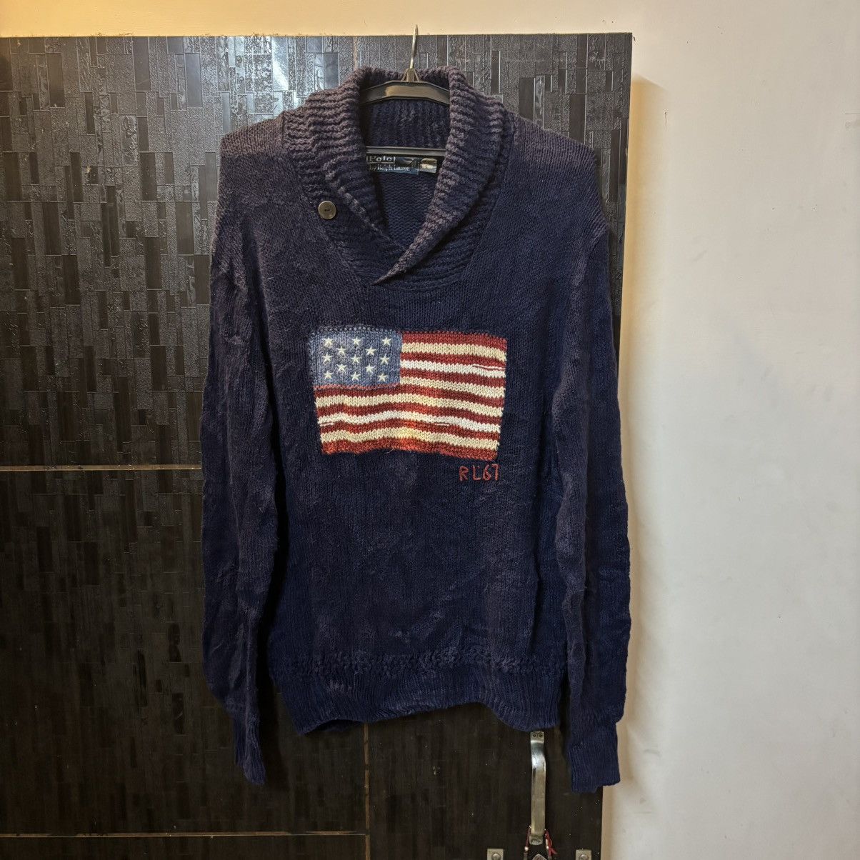 Polo Ralph Lauren Polo Ralph Lauren American Flag Sweater Size US L / EU 52-54 / 3 - 2 Thumbnail