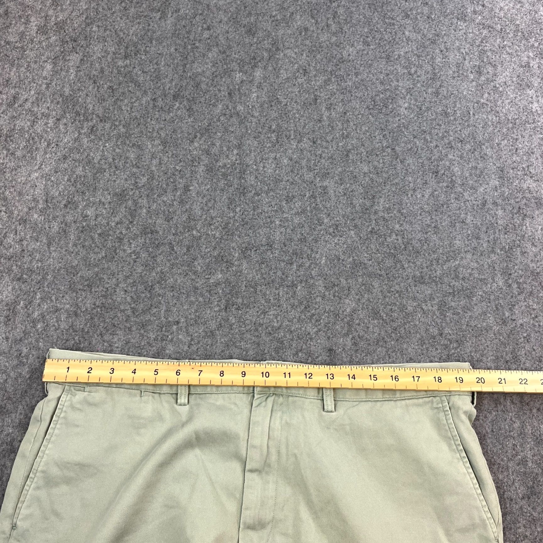 Polo Ralph Lauren Polo Ralph Lauren Mens Chino Shorts 40 Cotton Green Vintage Summer Shirt Size US L / EU 52-54 / 3 - 6 Thumbnail