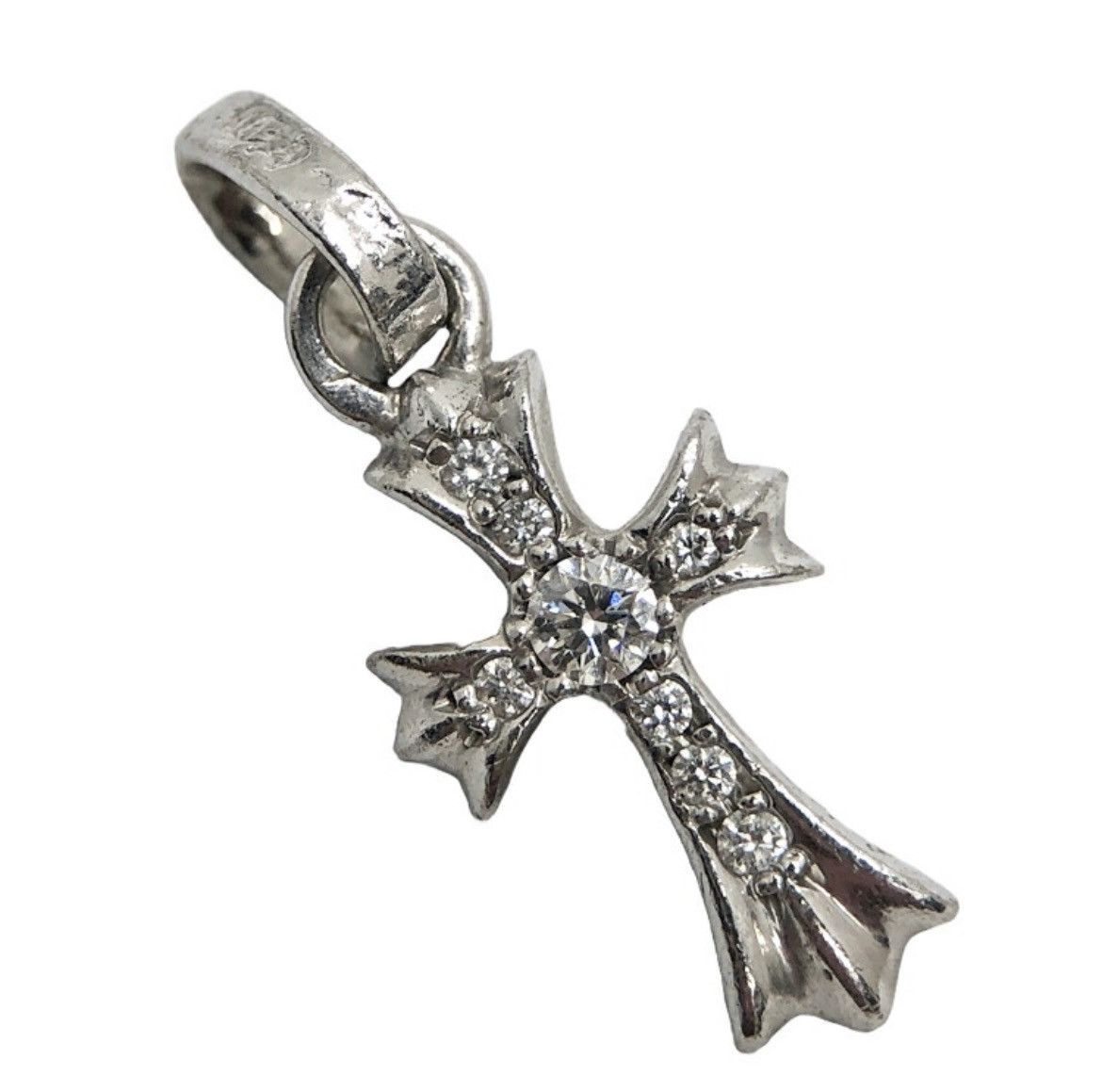 Chrome Hearts Chrome Hearts 18k White Gold diamond Baby Fat pendant Size ONE SIZE - 1 Thumbnail