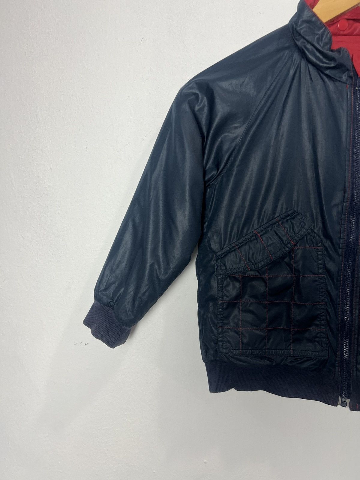 Vintage Vintage Nike Reversible Nylon Bomber 120 KIDS Jacket Size US XXS / EU 40 - 4 Thumbnail