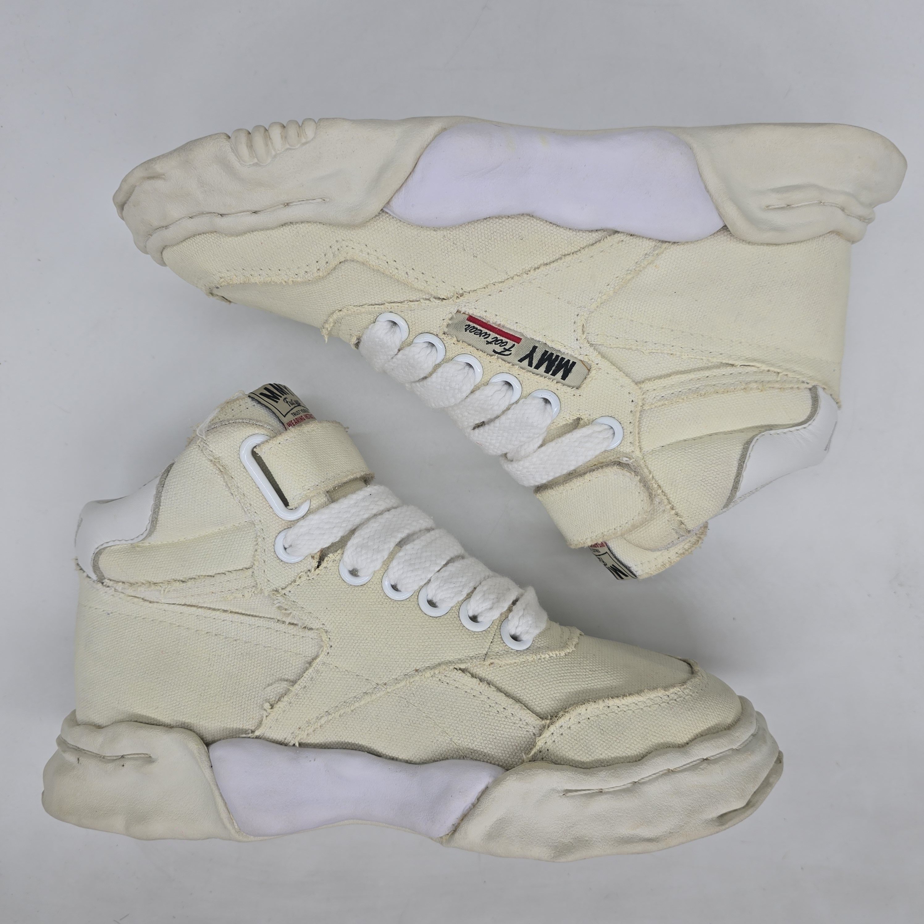 Maison MIHARA YASUHIRO Mihara Yasuhiro - FREDDIE Canvas Hi-top Sneakers Size US 5 / EU 37 - 6 Thumbnail