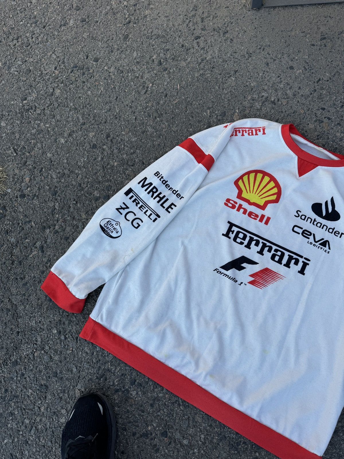 Ferrari Mens Vintage Ferrari Sweatshirt formula 1 racing jacket y2k Size US XL / EU 56 / 4 - 3 Thumbnail