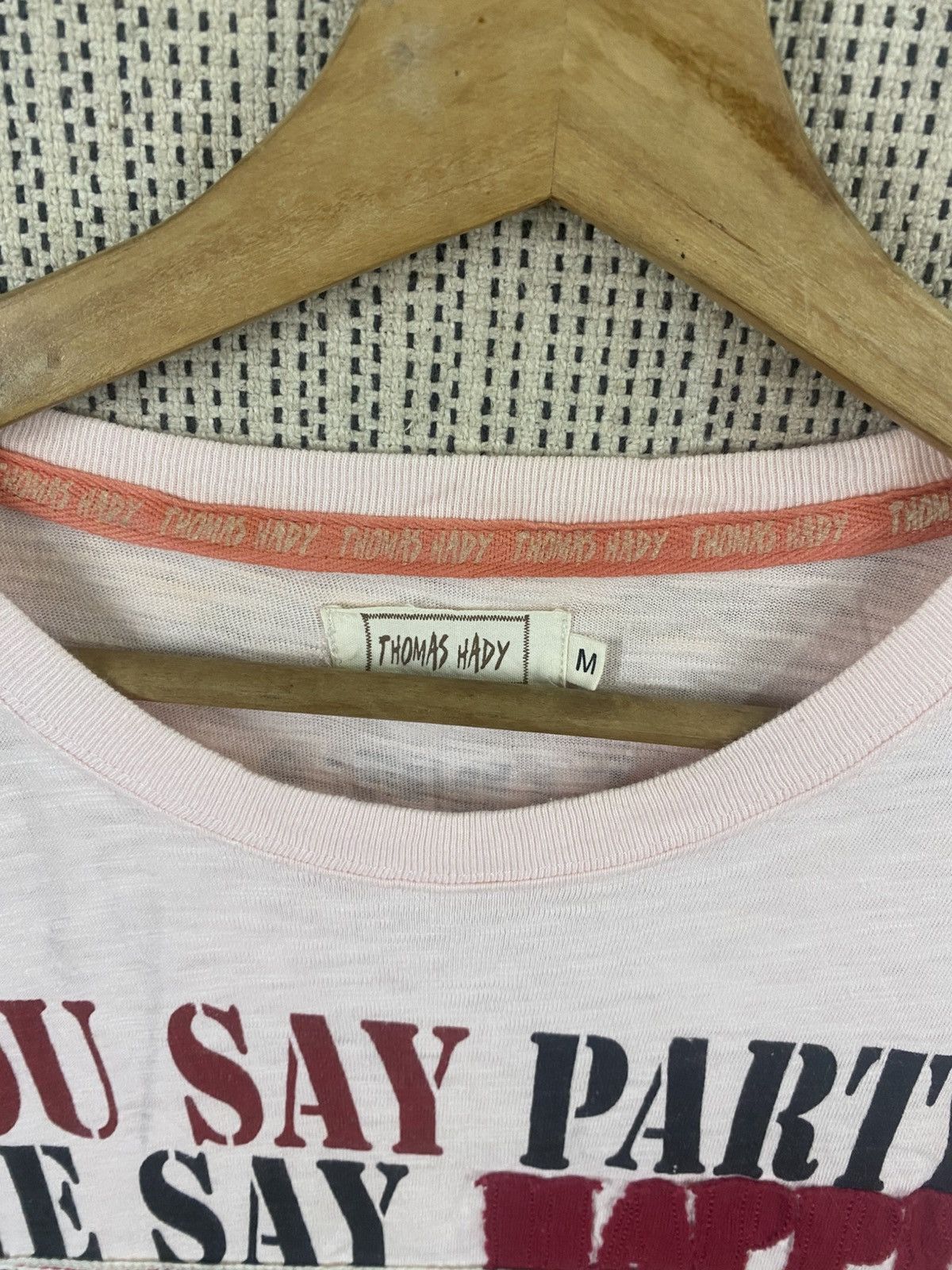 Japanese Brand Thomas Hady Vintage Tee-Rare Graphic Print -Streetwear Style Size US M / EU 48-50 / 2 - 3 Thumbnail