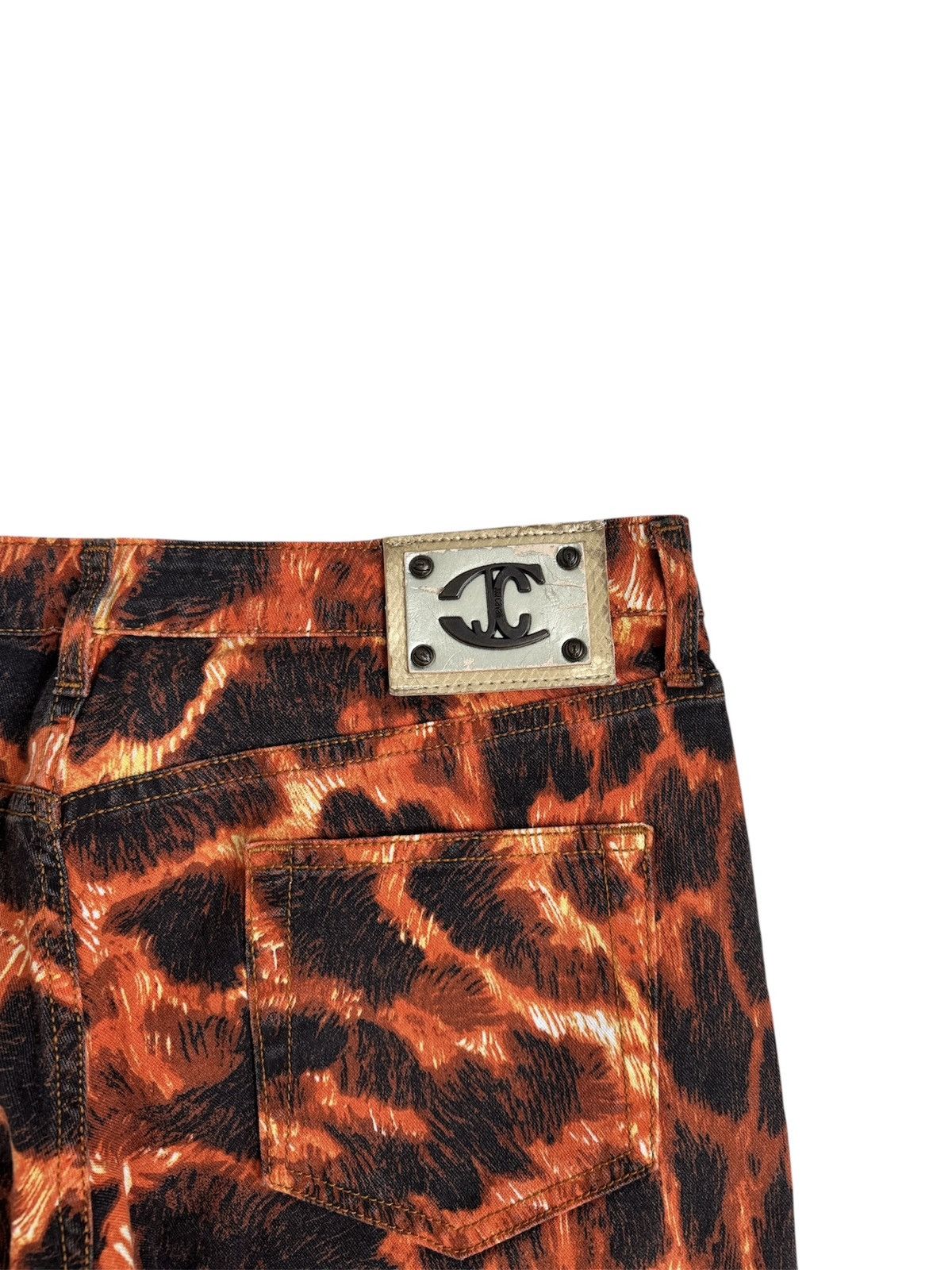 Roberto Cavalli Roberto Cavalli Animal Print Jeans Size US 32 / EU 48 - 5 Thumbnail