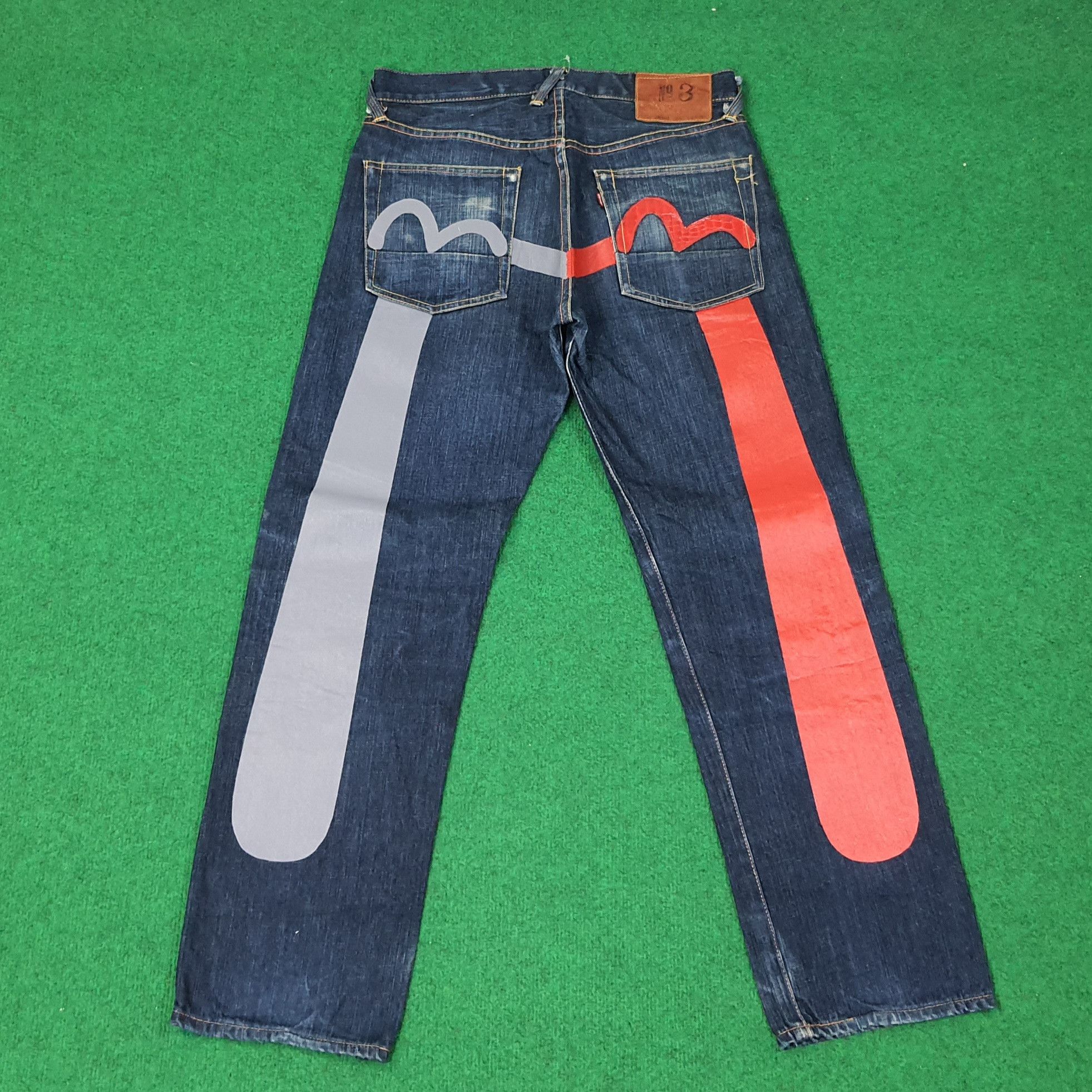 Evisu Vintage Evisu Japan by Yamane Custom Daicock Jeans C228N12 Size US 29 - 1 Thumbnail