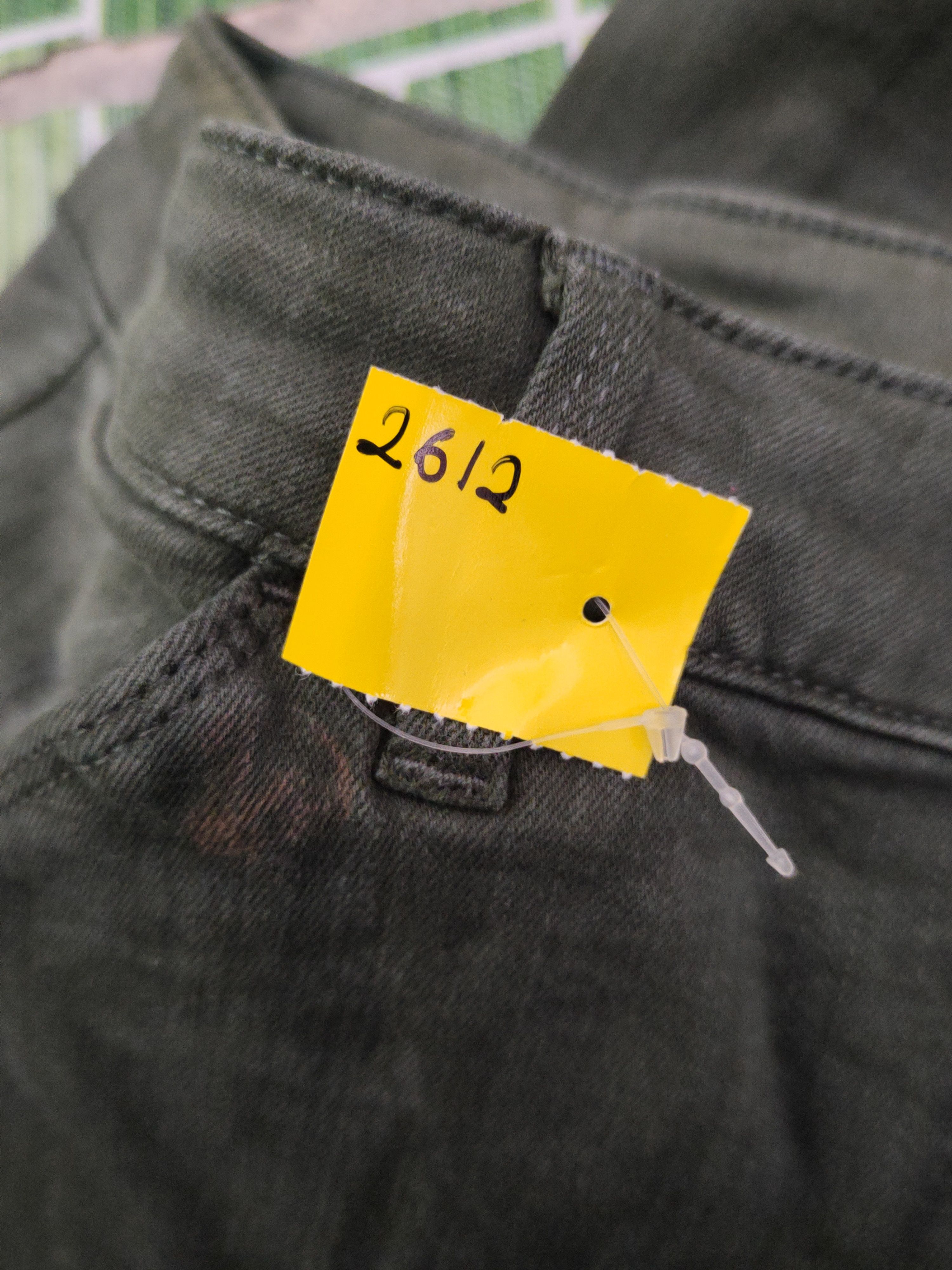 Japanese Brand DL Uniqlo Dark Green Multipocket Cargo Pants #2612 Size 25" / US 0 / IT 36 - 15 Thumbnail