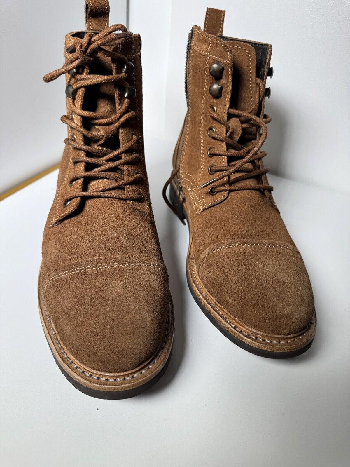 Frye Frye & Co Russell Lace-Up Suede Boot Side Zipper Men Sz 9.5 Size US 9.5 / EU 42-43 - 3 Thumbnail