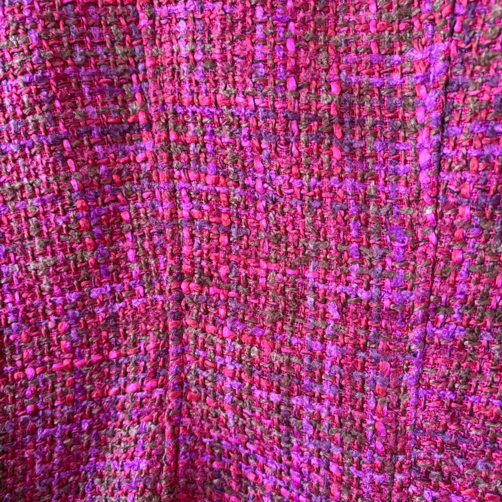 Coldwater Creek Coldwater Creek Purple Green Tweed Peacoat 18 Preppy Grandma Size XXL / US 16-18 / IT 52-54 - 9 Thumbnail