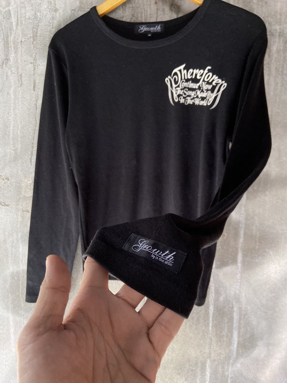In The Attic GROWTH BY IN THE ATTIC SKULL POEM LONG SLEEVE Size US S / EU 44-46 / 1 - 6 Thumbnail