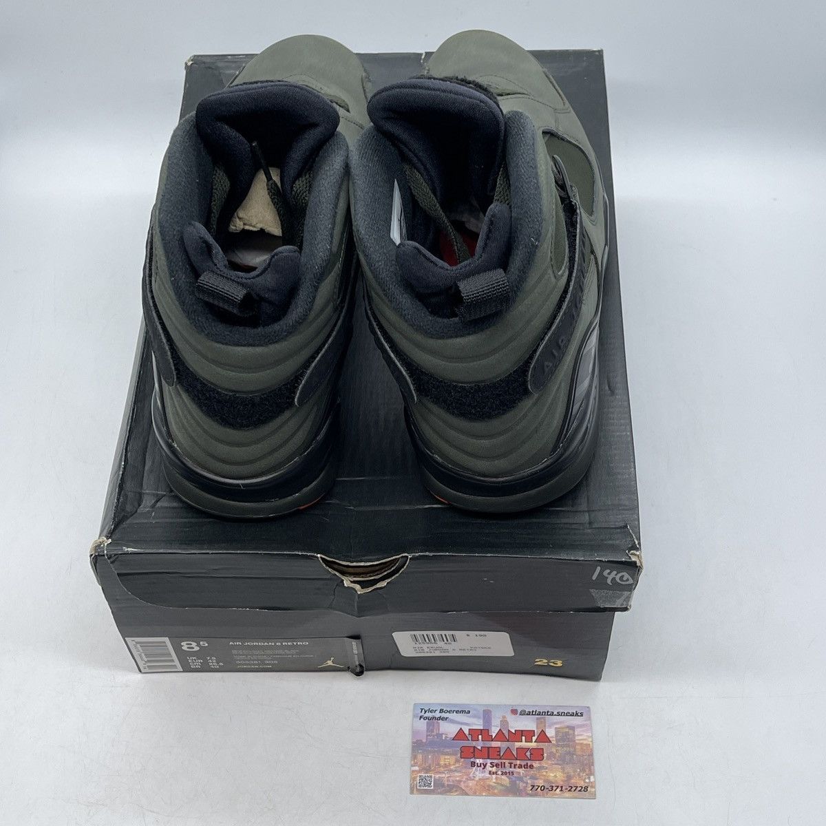 Jordan Brand Air Jordan 8 take flight Size US 8.5 / EU 41-42 - 6 Thumbnail