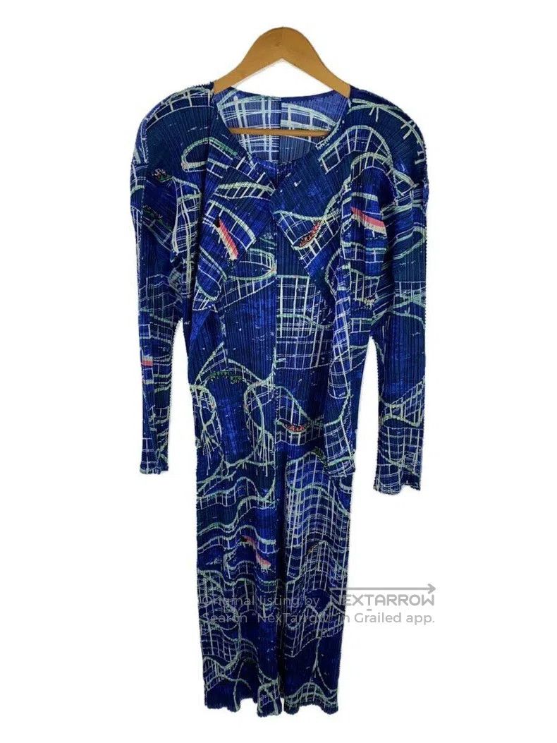 Issey Miyake Issey Miyake Blue Coat Size M / US 6-8 / IT 42-44 - 1 Thumbnail