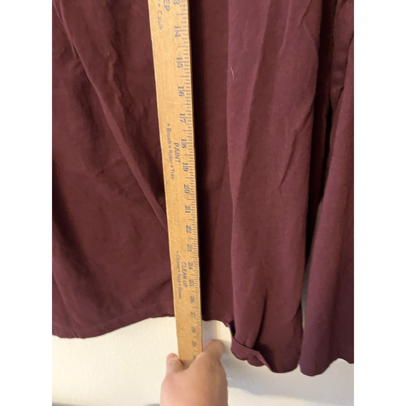 Old Navy Old Navy Maroon Knit Shirt Mens XL Long Sleeve Crew Neck T-Shirt Regular Cotton Vintage: No Size US XL / EU 56 / 4 - 4 Thumbnail