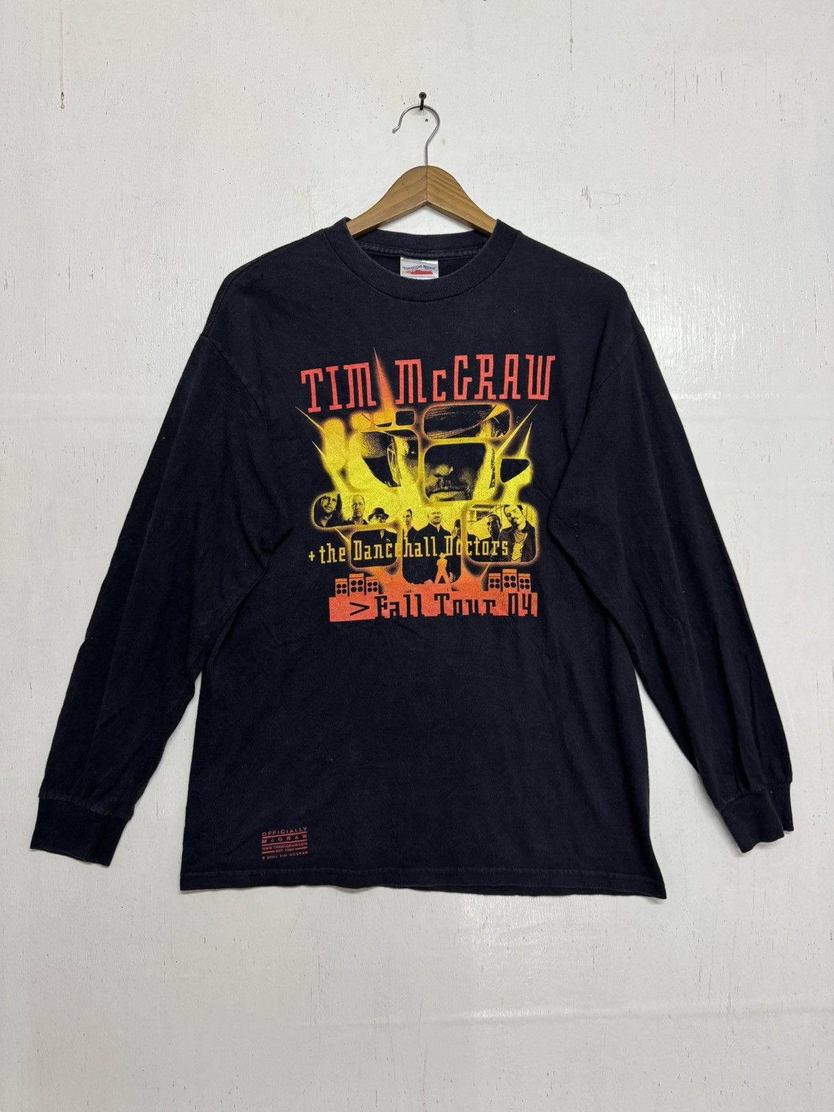 Band Tees × Vintage Tim Mc graw tour 2004 Size US M / EU 48-50 / 2 - 1 Thumbnail