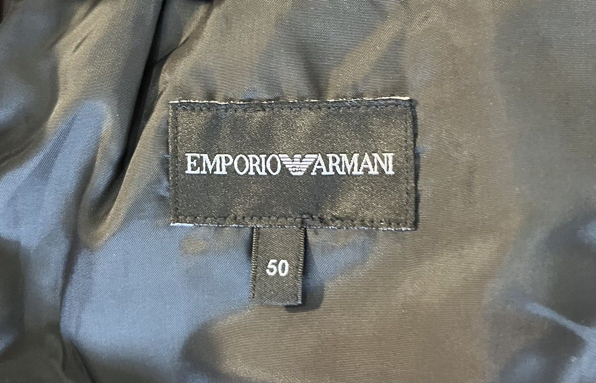 Emporio Armani Emporio Armani Mens Pants Trousers Lana Wool Black Size 50 Size US 33 - 8 Thumbnail