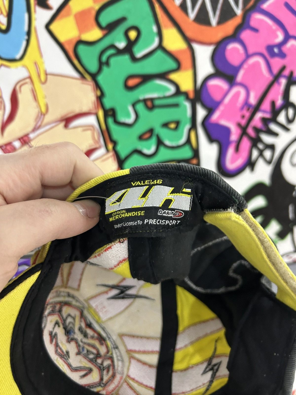 Vintage Valentino Rossi Vintage Hat Size ONE SIZE - 4 Thumbnail