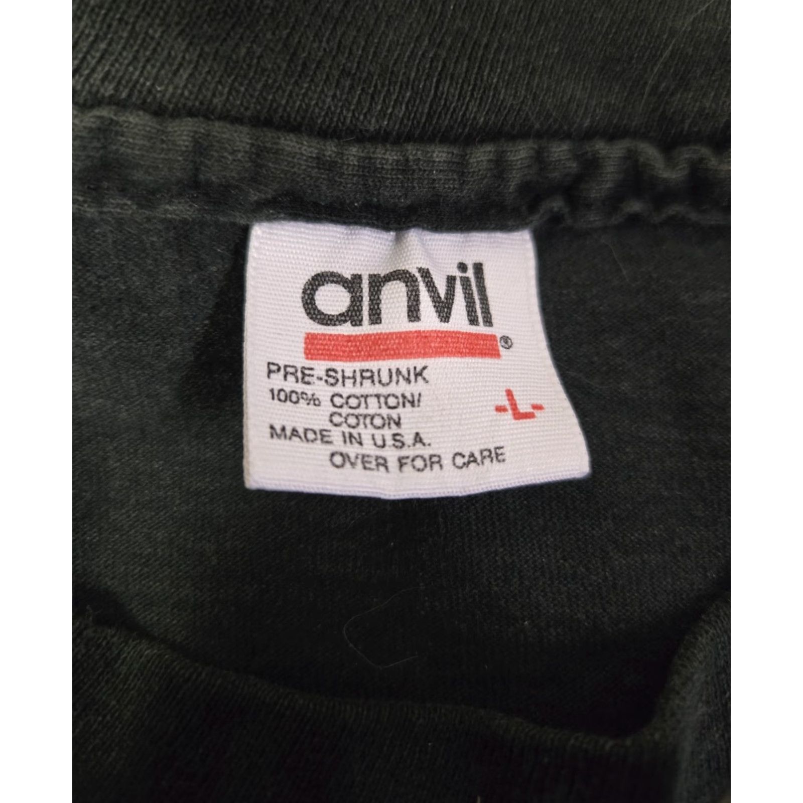 Anvil VINTAGE Kennedy Space Center Shirt Mens Large Black Space Shuttle NASA 1989 Size US L / EU 52-54 / 3 - 4 Thumbnail