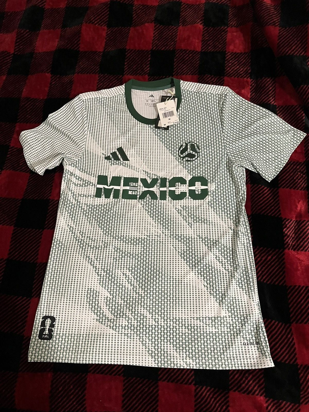 Adidas adidas Mexico FIFA World Cup AeroReady Soccer Jersey Size US M / EU 48-50 / 2 - 1 Thumbnail