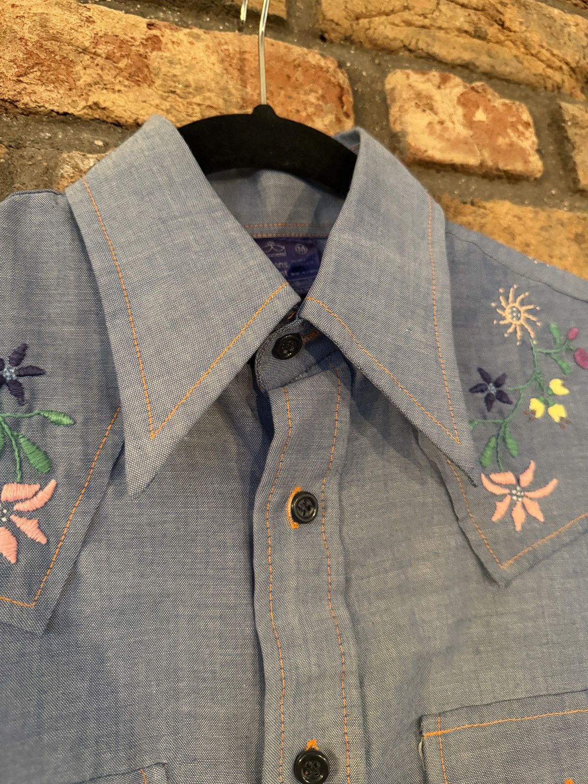 Other Vtg Jeans Joint embroidered button up Size M / US 6-8 / IT 42-44 - 6 Thumbnail