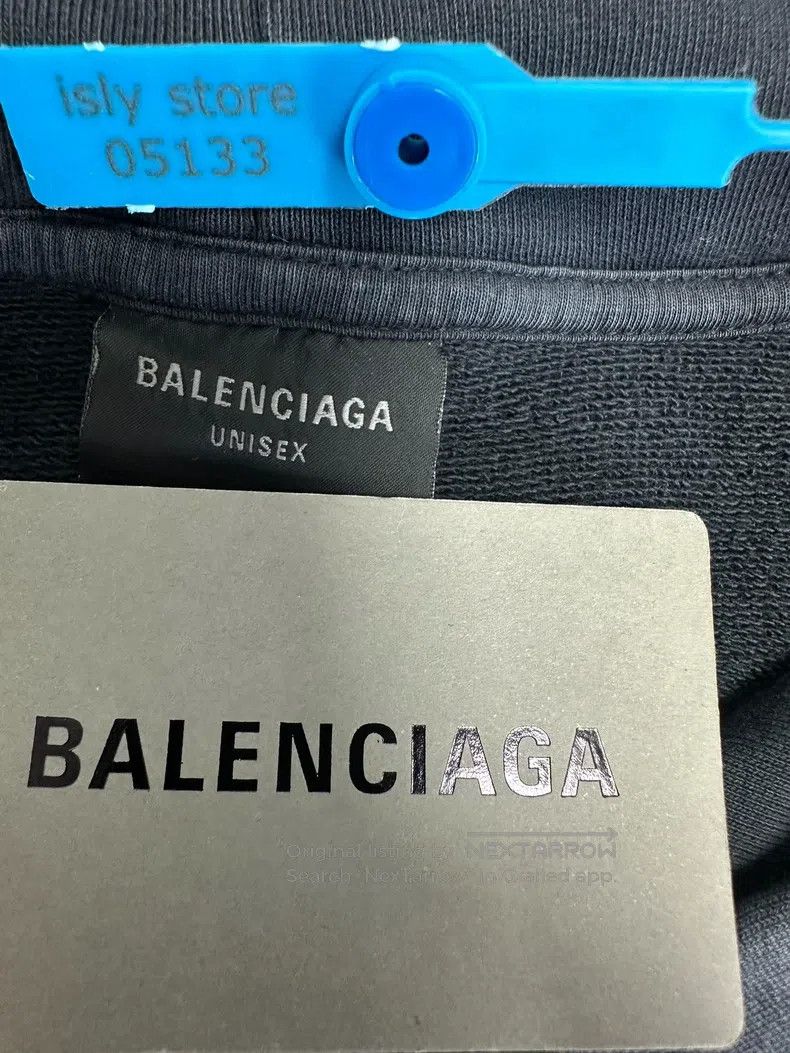 Balenciaga Balenciaga Letter Printed Casual Hooded Long Sleeve Hoodie Size US L / EU 52-54 / 3 - 4 Thumbnail