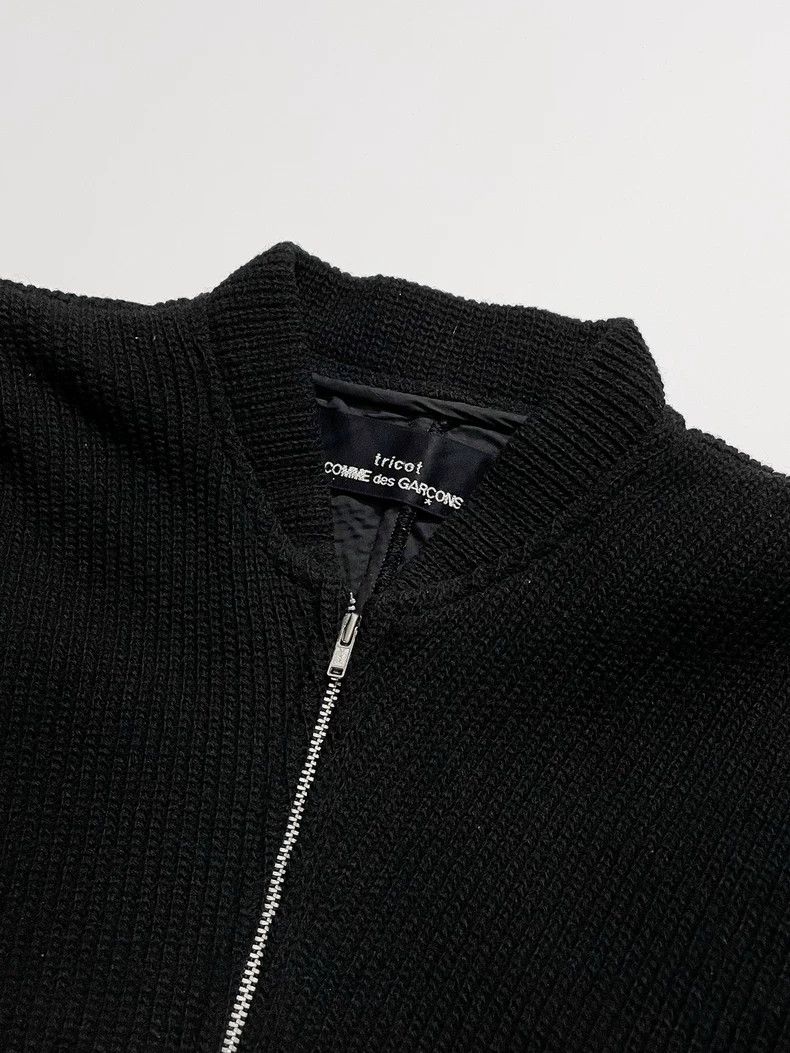 Comme des Garcons Comme des Garcons Short wool zipper shirt Size M / US 6-8 / IT 42-44 - 4 Thumbnail