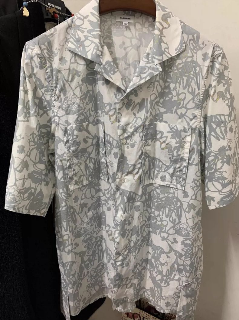 Jil Sander JIL SANDER SS13 Artist Collaboration Shirt -dmc Size US M / EU 48-50 / 2 - 1 Thumbnail