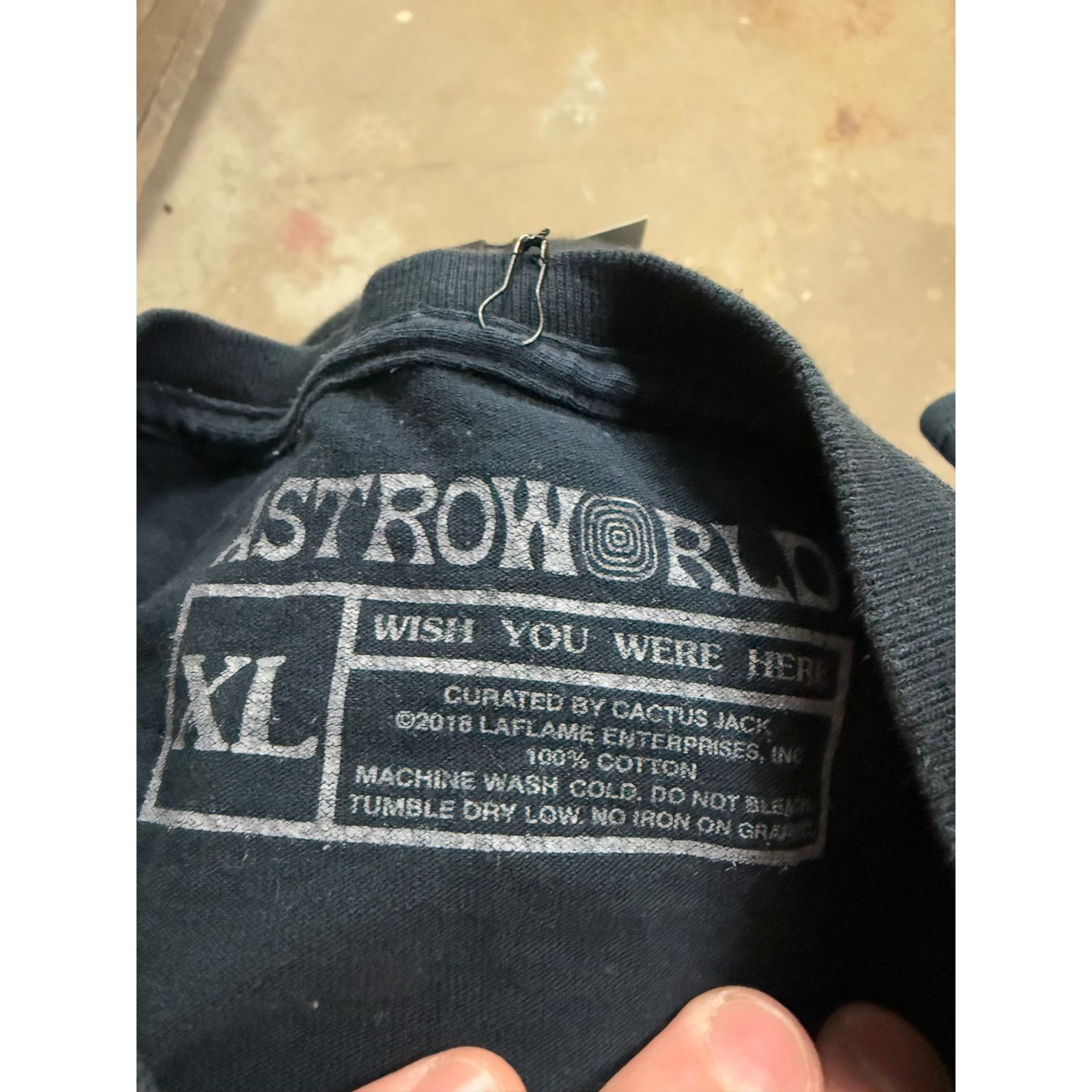 Other Astroworld Goldfish Tee Navy Used XL Size US XL / EU 56 / 4 - 3 Thumbnail