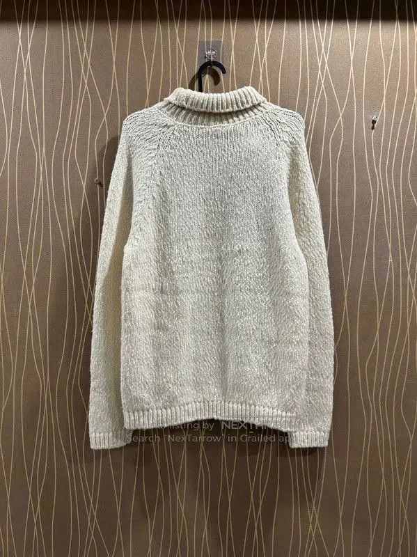 Dior Dior Cream Wool Sweater with California Couture Print . Size XS / US 0-2 / IT 36-38 - 2 Thumbnail